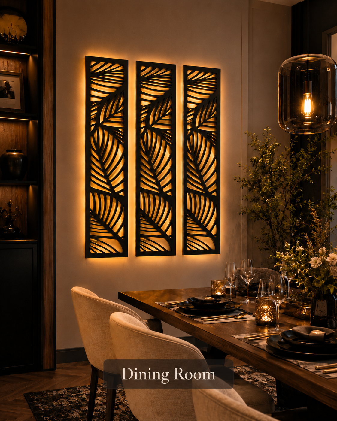3 panel Decorative wall panels