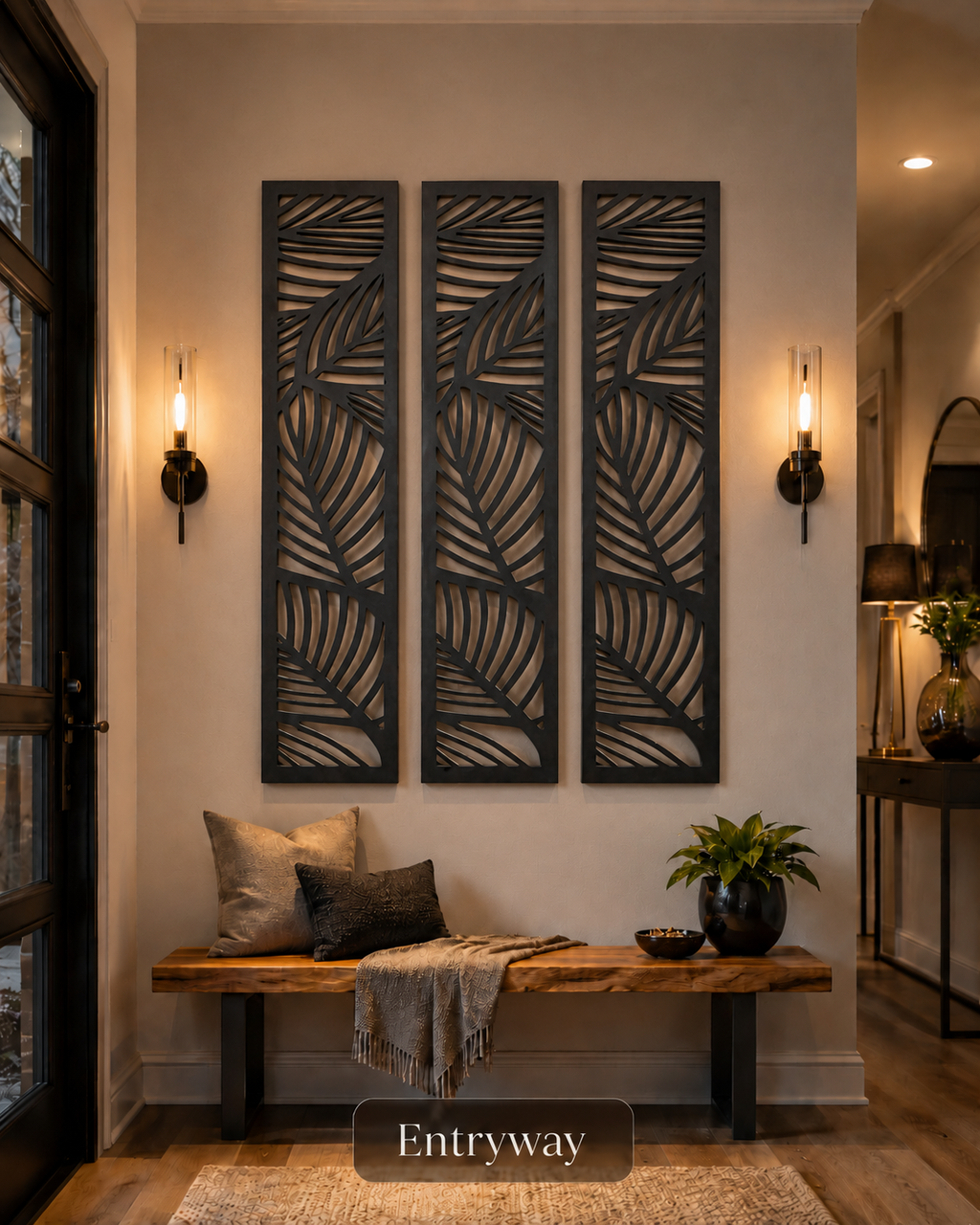 3 panel Decorative wall panels