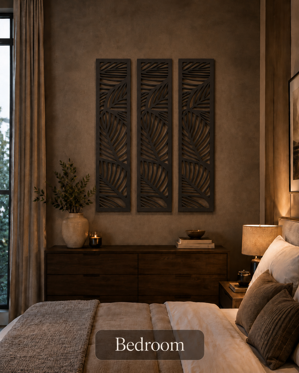 3 panel Decorative wall panels