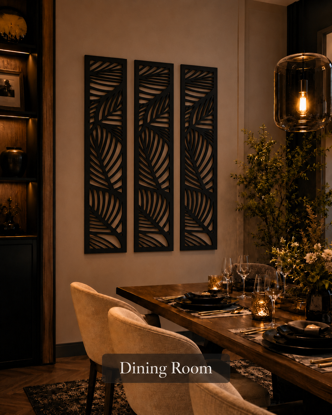 3 panel Decorative wall panels