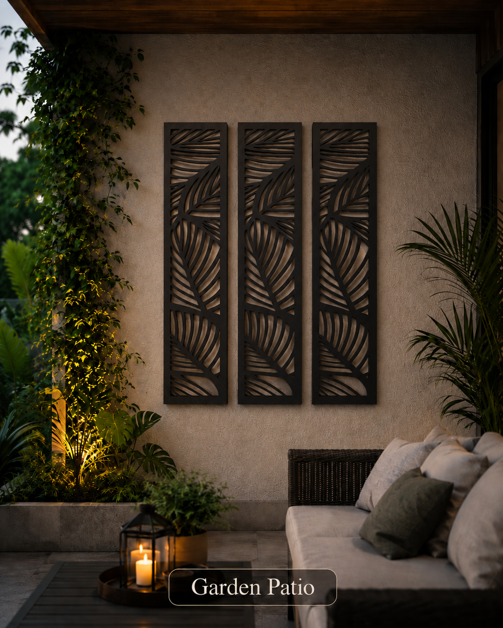 3 panel Decorative wall panels
